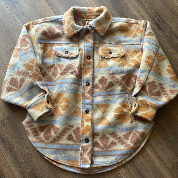 Free People Ruby Jacquard Jacket- XS - Picture 4 of 9